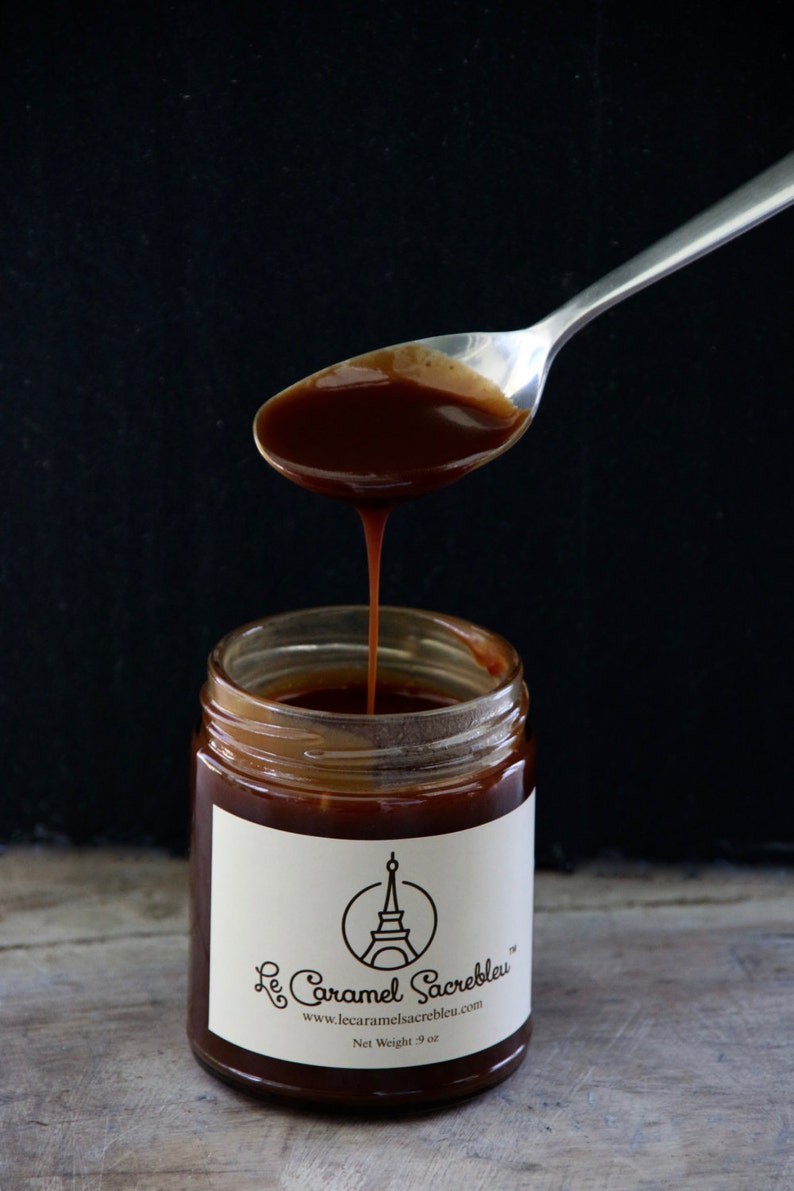 Our famous Caramel in a Jar. Best Caramel sauce. Fleur de sel | Etsy