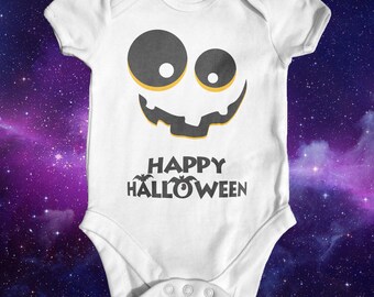 Body de bebé de Feliz Halloween / Body para el primer Halloween del bebé / Body divertido para bebé / Traje de Halloween para bebé / Body lindo para bebé