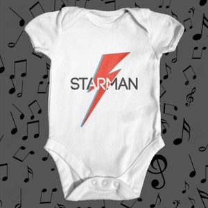 Starman David Bowie baby bodysuit | baby boy bodysuit | baby boy clothes | baby boy outfit | baby shower gift | music baby bodysuit