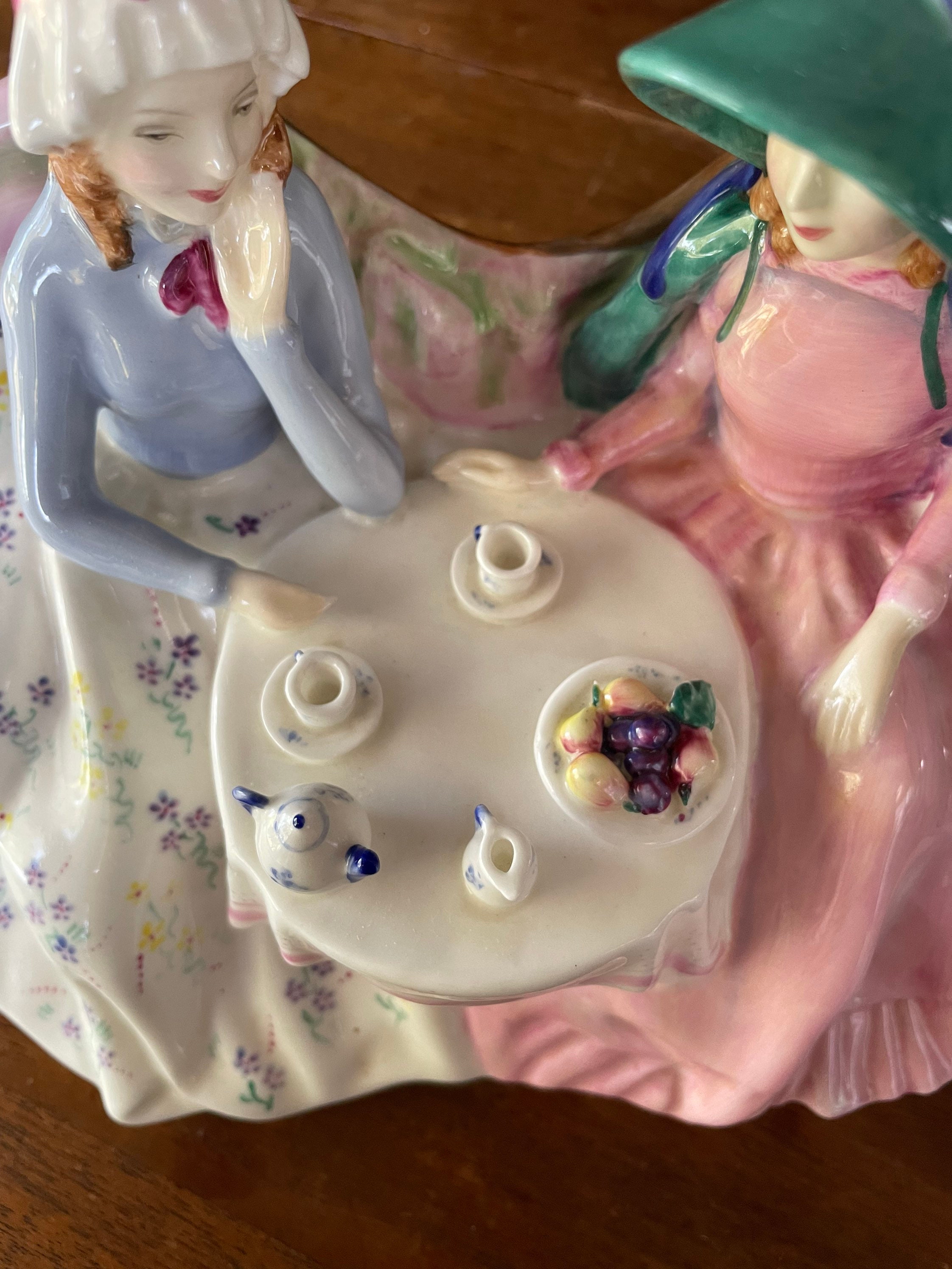 Royal Doulton Afternoon Tea Figurine Etsy