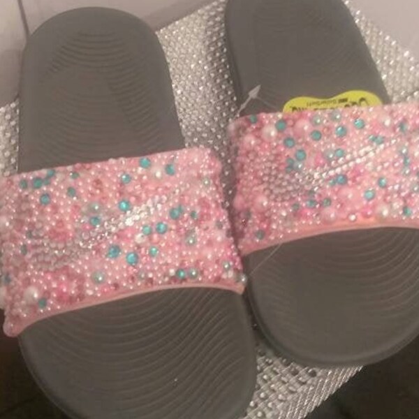 custom made nike slides