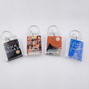 Custom Book Cover Wine Charms