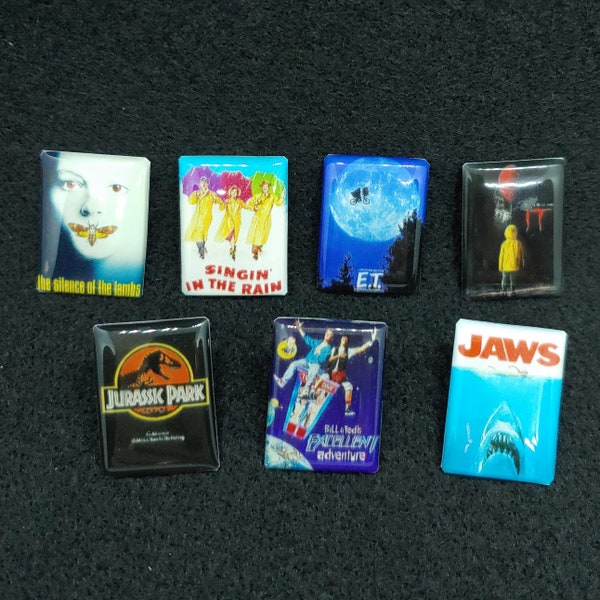 Custom Movie Poster Pins