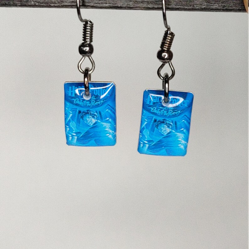 Custom Book Cover Earrings Dangle or Studs Etsy