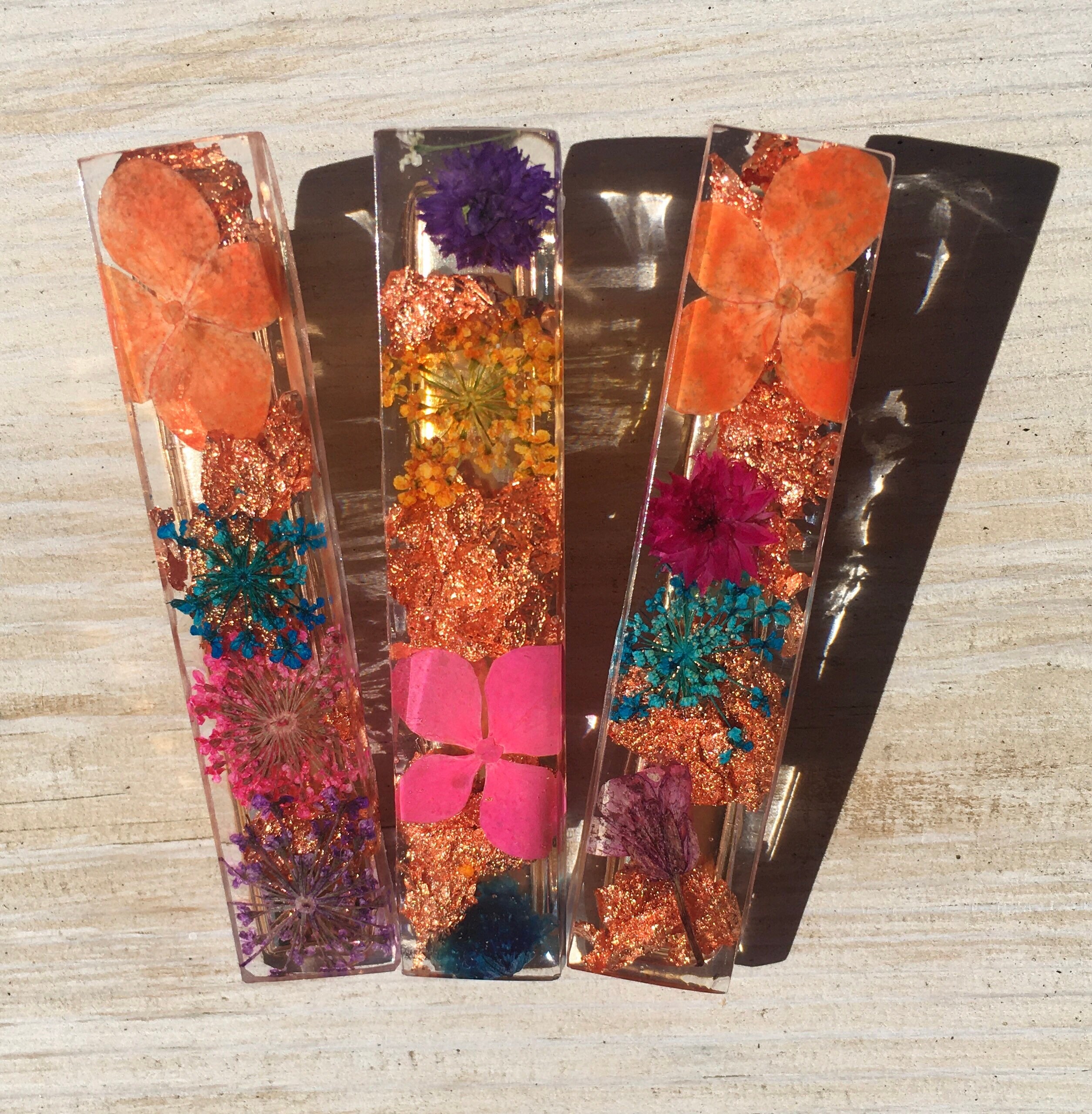 Set of 3 hair clips | Etsy
