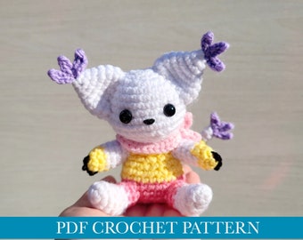 Digimon: Gatomon in Kari Cosplay Amigurumi Plush CROCHET Pattern