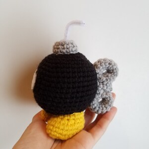 Bomb / Bob-omb Super Mario CROCHET PATTERN PDF imagem 5