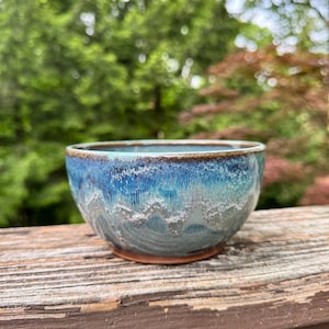Ceramic Bowl - Ocean Waves - Etsy