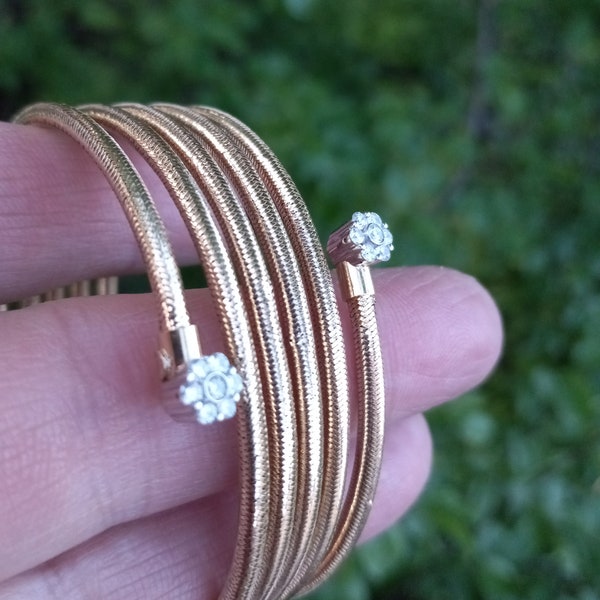 18k Gold  Diamond Bangle  Bracelet  Fabulous  16 Grams Unisex