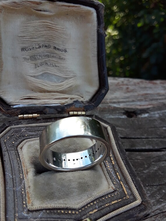 14k Gold Diamond Men's Wedding Ring Band Unisex R… - image 6