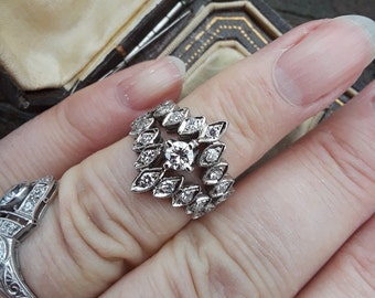 14k Gold Diamond Wedding Set Wedding Engagement Ring Price Reduced