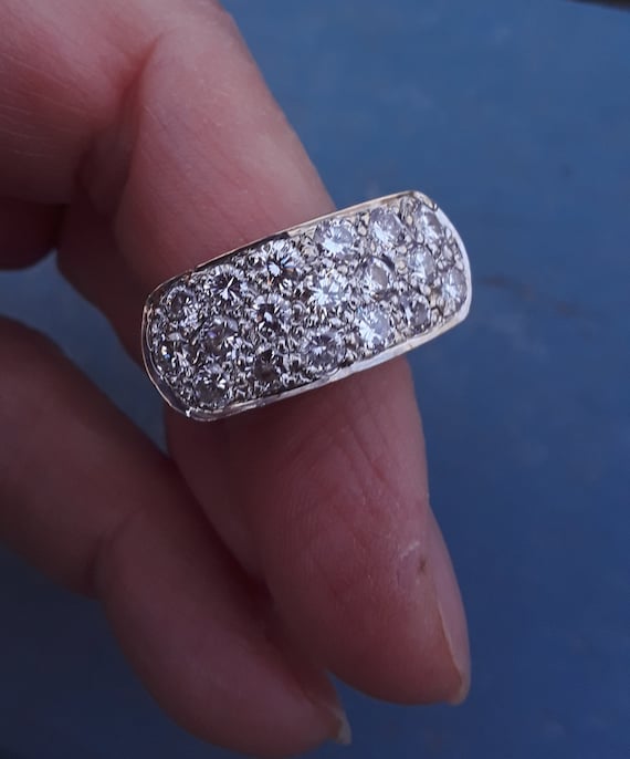 14k Gold 2ct Diamond Wedding Band Ring Men's Wedding … - Gem