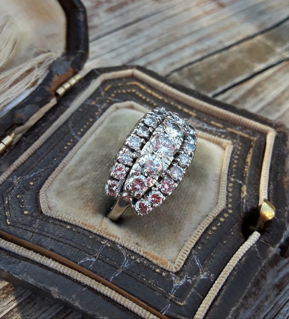 14k Gold 2.25ct Diamond Wedding Engagement Ring B… - image 3
