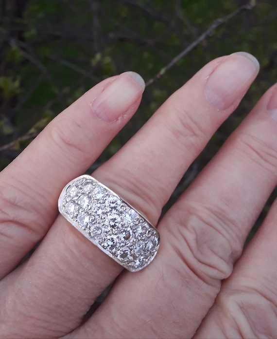 14k Gold 2ct Diamond Wedding Band Ring Men's Wedding … - Gem