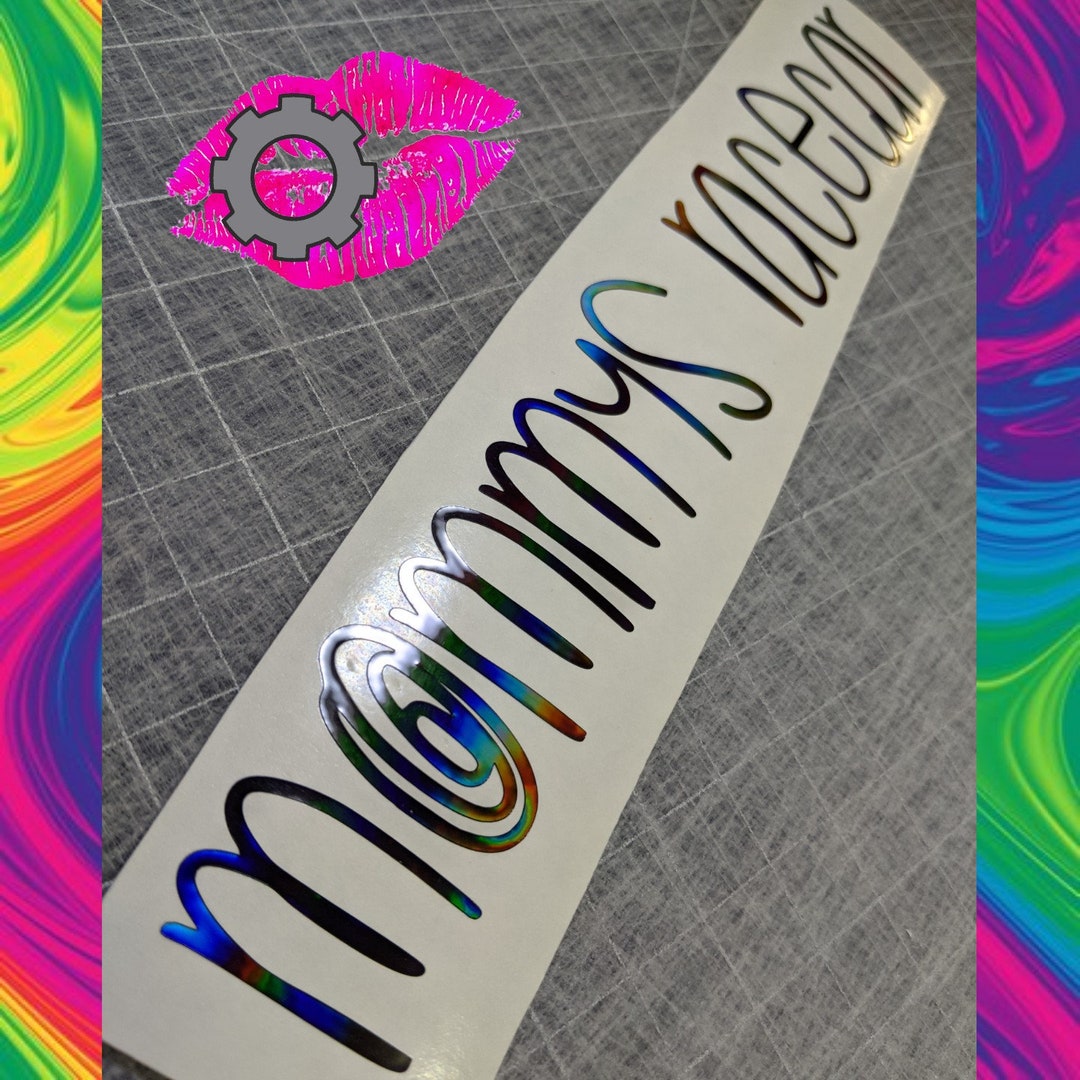 Mommys Racecar Decal Sticker Jdm Sweetheart Female Car Etsy