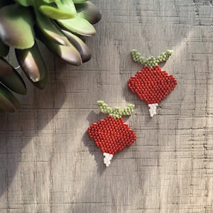 Luna Lovegood earrings, radish earrings