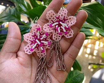 Cherry blossom earrings, cherry blossom jewelry, cherry blossoms