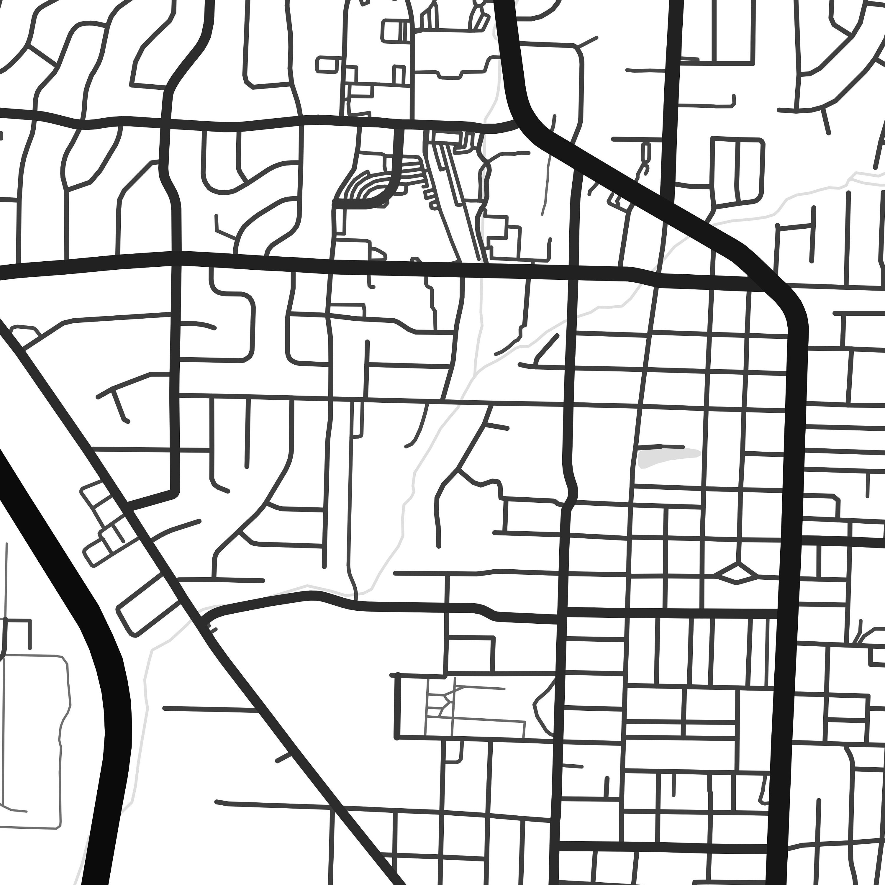 Jackson Tennessee map print Jackson Tennessee print Jackson Etsy