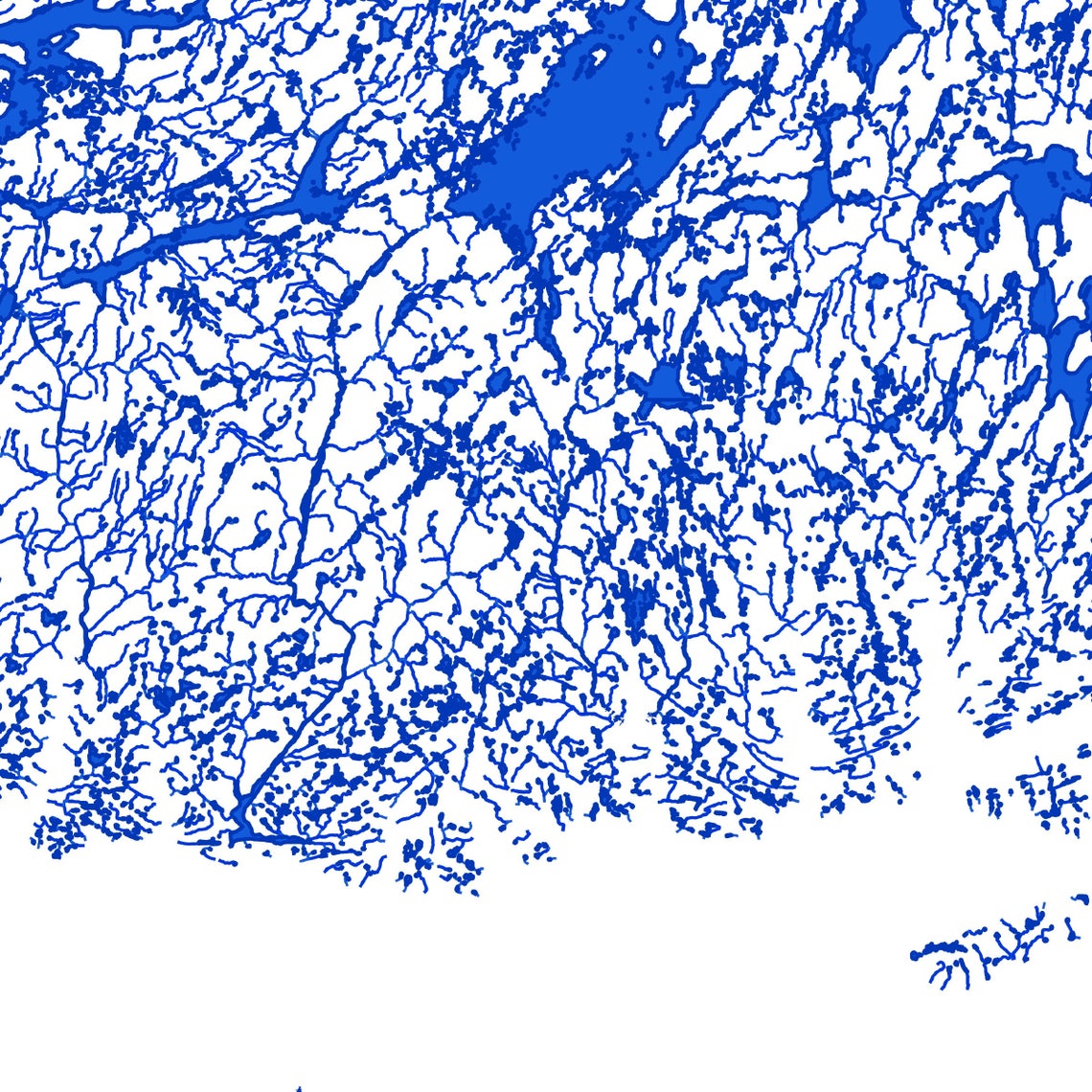 Newfoundland Map Print Printable Newfoundland Map Art - Etsy Canada