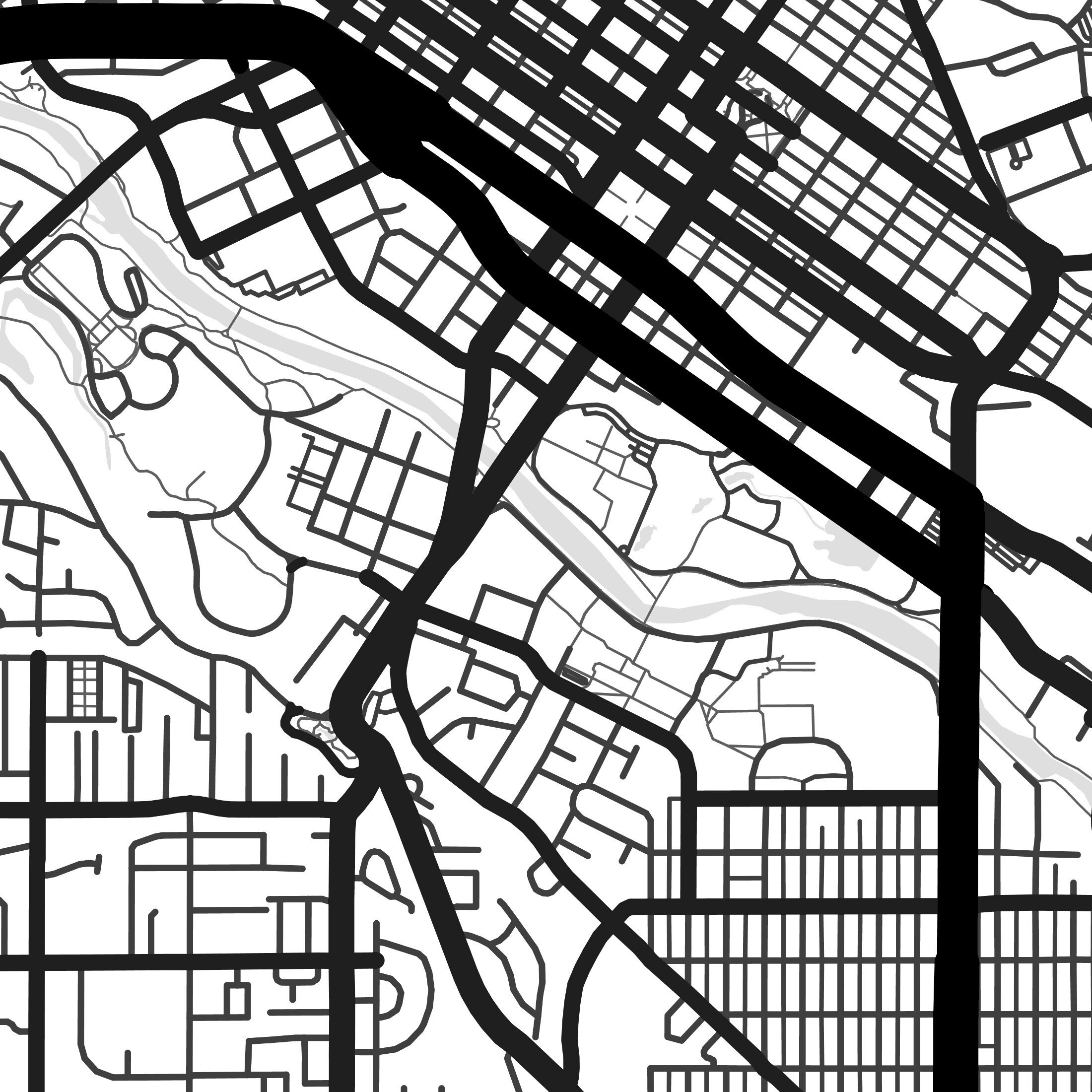 Boise Map Print Boise Print Boise City Map Boise Idaho Map | Etsy