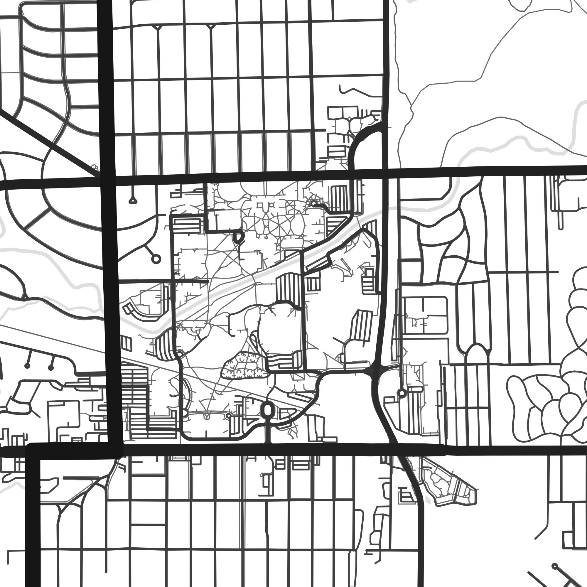 Toledo Map Print Toledo Print Toledo City Map Toledo Etsy