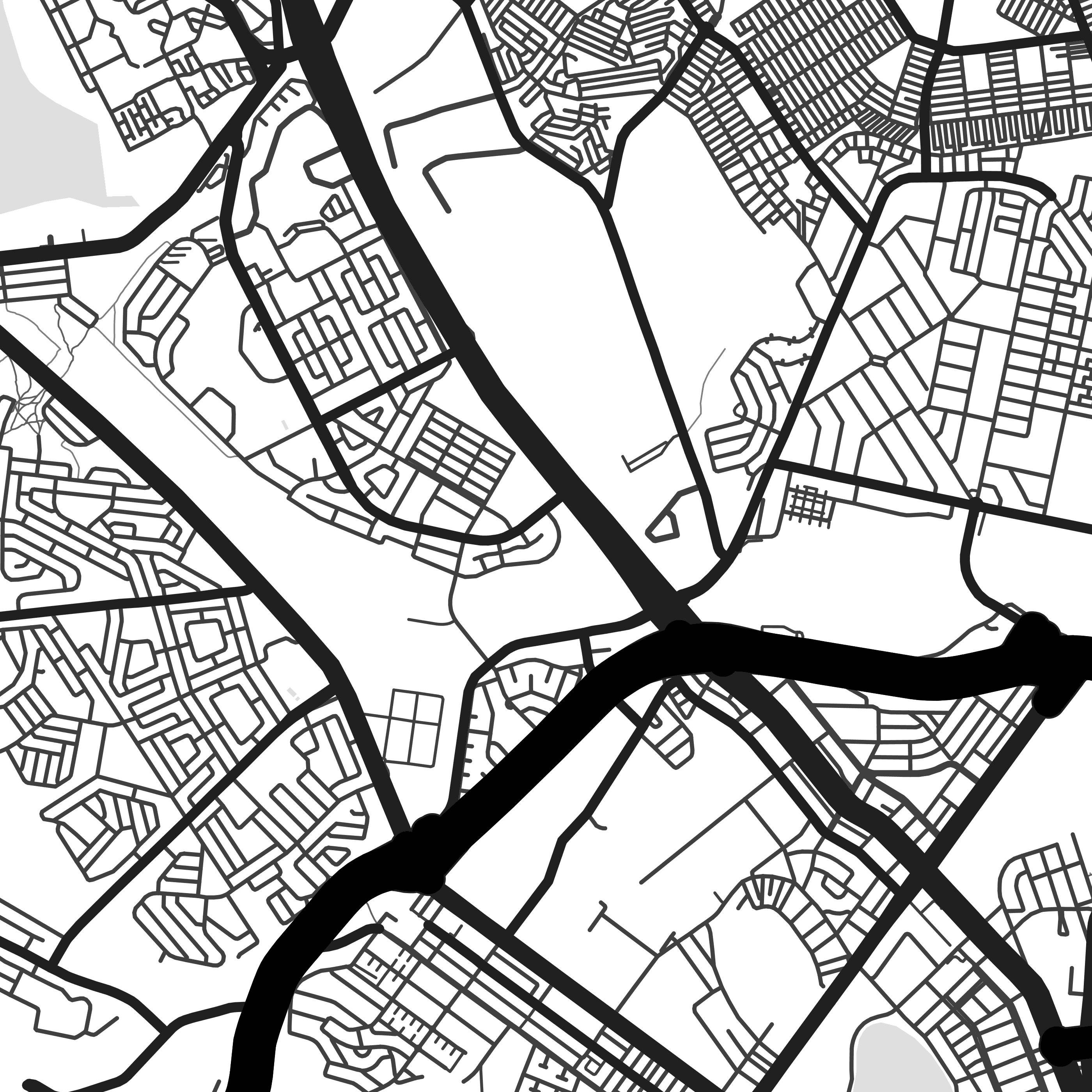 Port Elizabeth Map Print Port Elizabeth Print Port Elizabeth Etsy