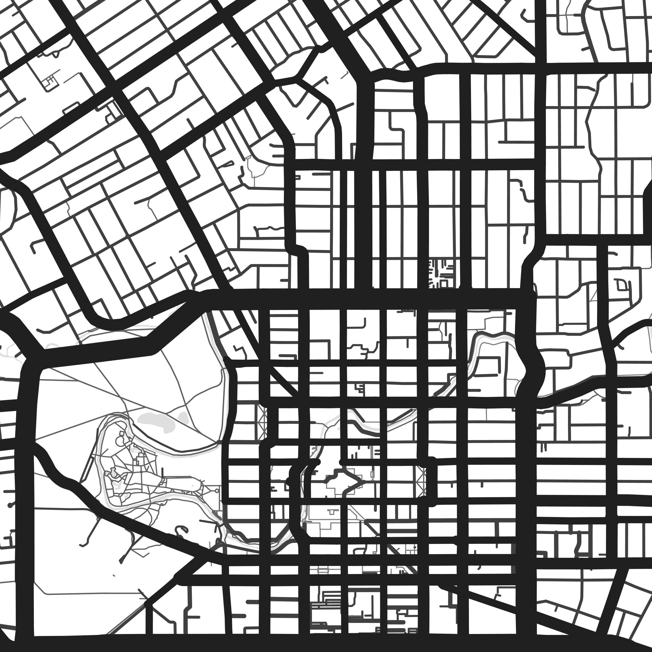 Custom City Map Art Printable City Map Print City Print | Etsy