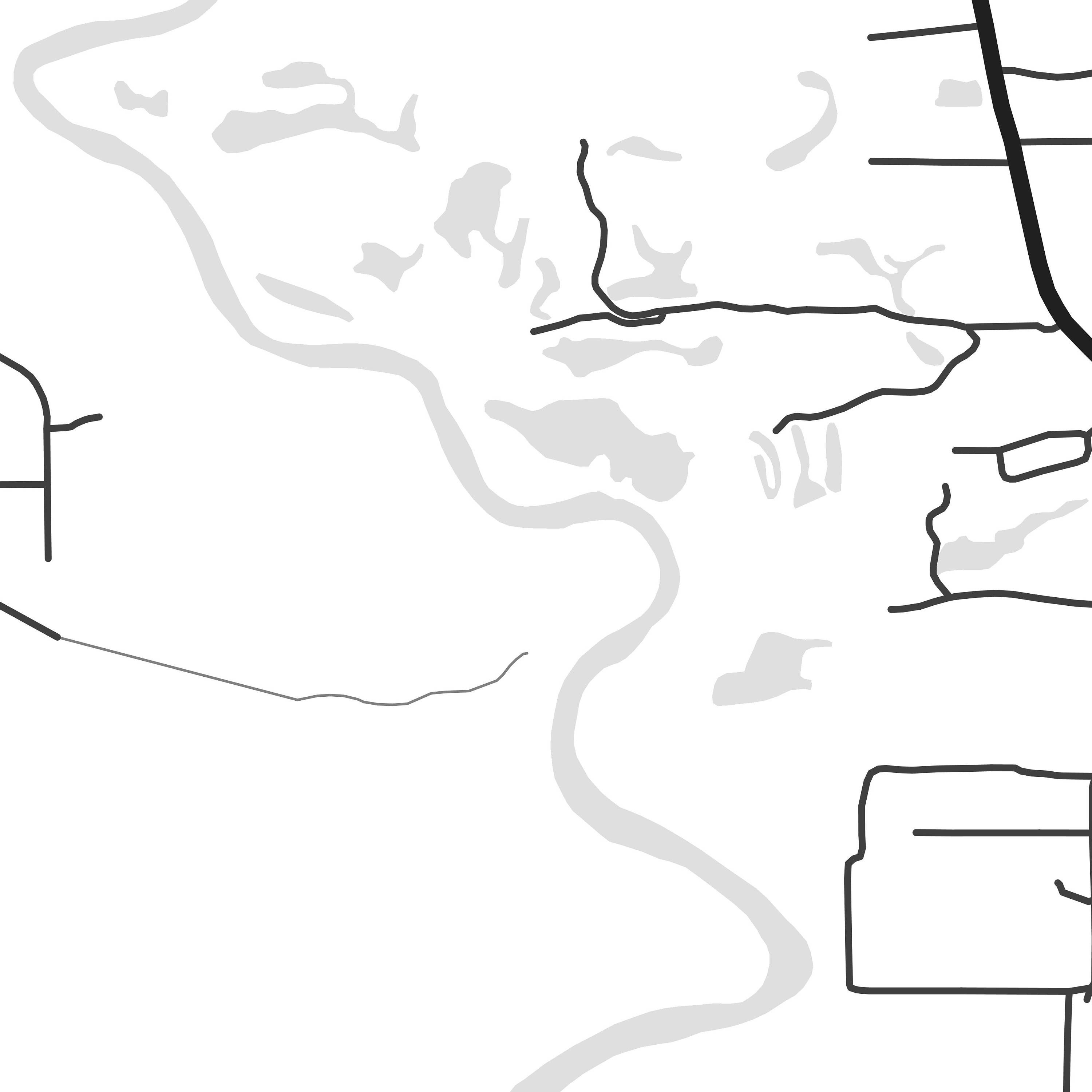 Denham Springs Map Print Printable Denham Springs Map Art Etsy