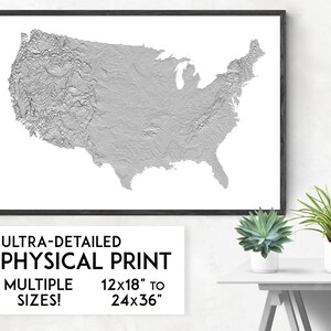 Impressão Topo-lines EUA, pôster Joy Division, pôster EUA, arte de parede EUA, impressão Joy Division, impressão Mapa da América, impressão de arte Joy Division