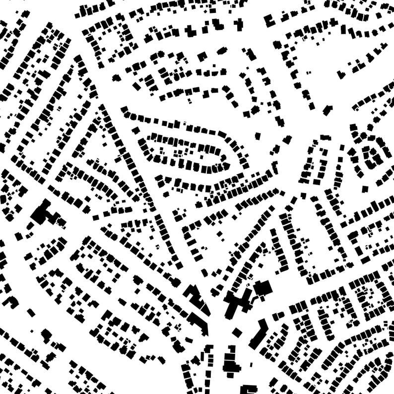 Buildings of Raleigh map print, Raleigh print, North Carolina map, Raleigh poster, Raleigh wall art, Map of Raleigh, Raleigh art print image 5