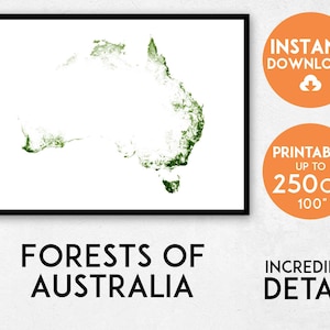 Australia map print, Australia print, Australia poster, Australia wall art, Map of Australia, Australia art print, Australia gift