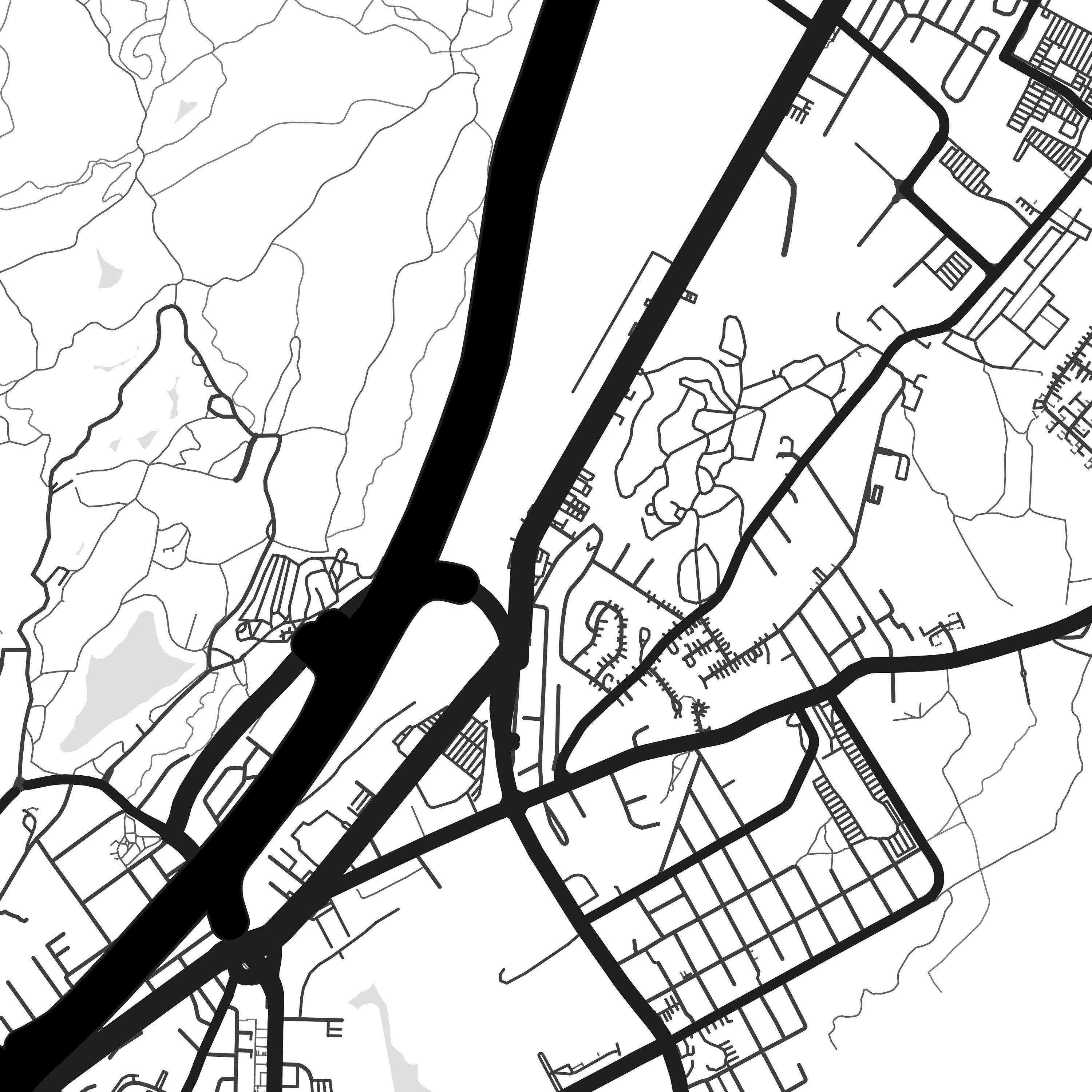 Saint John Map Print Printable New Brunswick Map Art Saint Etsy