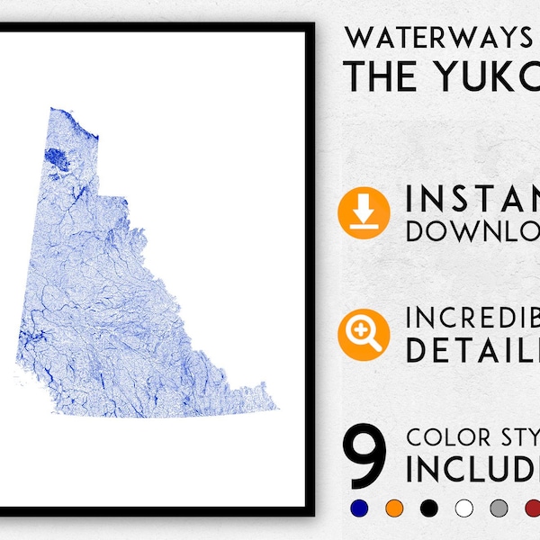 Yukon Art Print Etsy