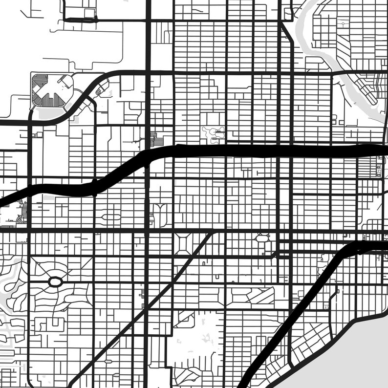 Tampa art print Tampa wall art Tampa map print Tampa poster Tampa city map Tampa gift Tampa print Tampa map poster Map of Tampa