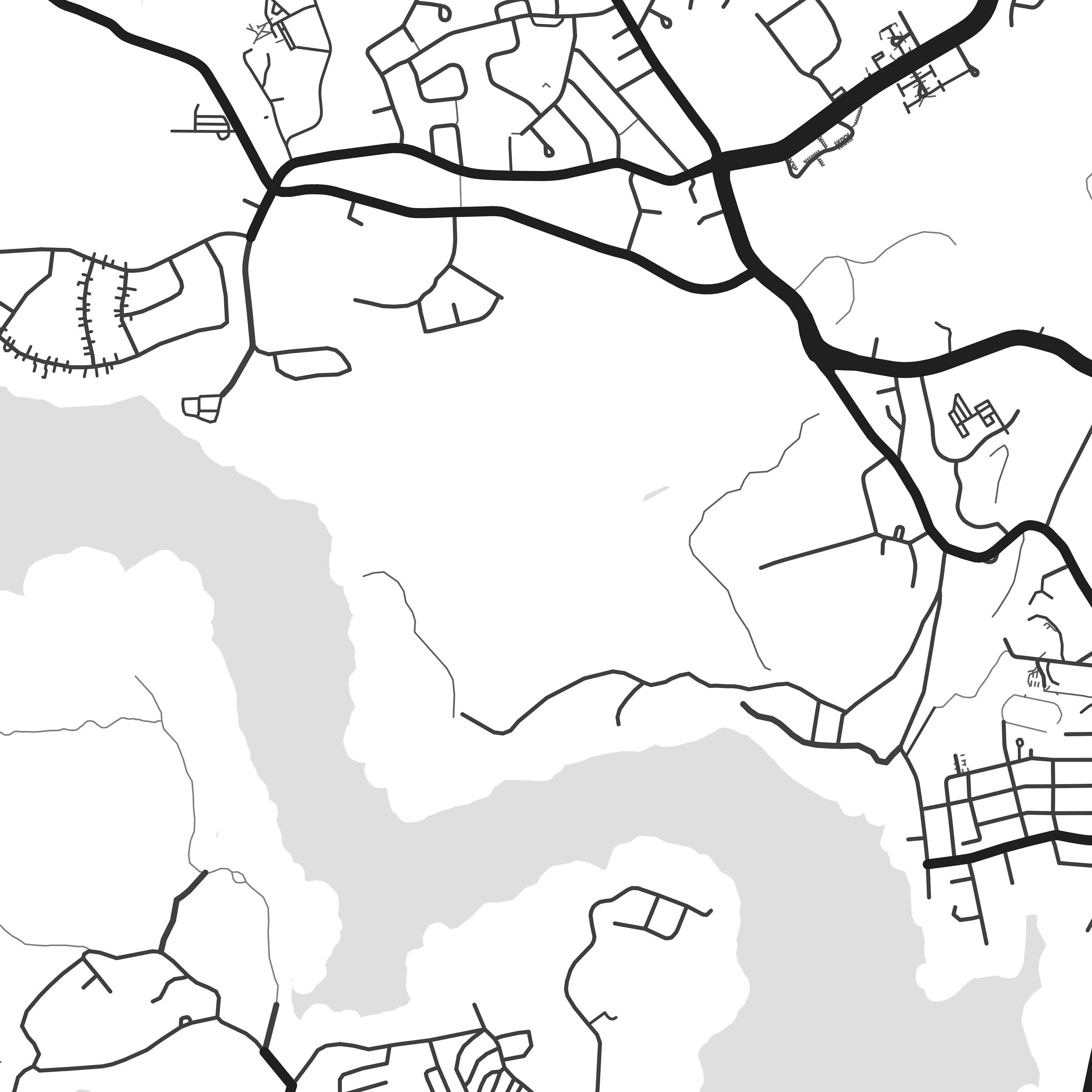 Saint John Map Print Printable New Brunswick Map Art Saint Etsy