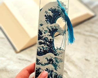 The Great Wave Lesezeichen | Hokusai japanische Kunst, 3D Gedruckt