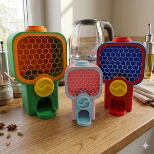 Máquina expendedora Gashapon impresa en 3D: recompensas para el aula, incentivos para tareas escolares, premios para terapia. imagen 1