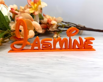 Personalized 3D Printed Desk Name Plate – Teacher Gift, Office Decor
