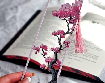 Sakura Tree Lesezeichen: 3D Gedrucktes Geschenk zur Japanischen Kirschblüte