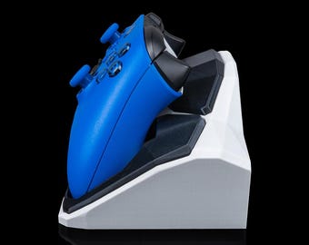 PS5 Controller Stand - Geometric DualSense Holder - 3D Printed Gaming Desk Accessory - PlayStation 5 Controller Mount - Gamer Gift