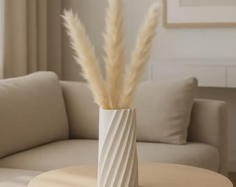 3Dプリントの花瓶 - フランチェスカ、モダンミニマリストインテリア