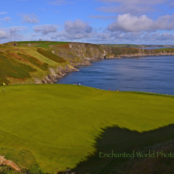 Old Head Golf Links, Irish links photo, Golf photography, Golf lover gift, Kinsale photo, Ireland photography, Famous golf course print