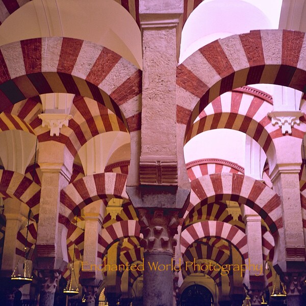 Mesquita photo, Mosque of Cordoba photo, Spain photography, Cordoba Spain print, Andelucia photo, Cathedral art print, Mosque art print