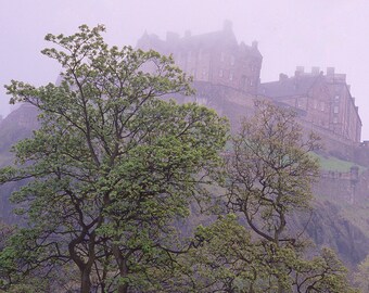 Edinburgh Castle print, Scotland photography, Castle photo, Edinburgh Scotland, castle wall decor, Scotland gift