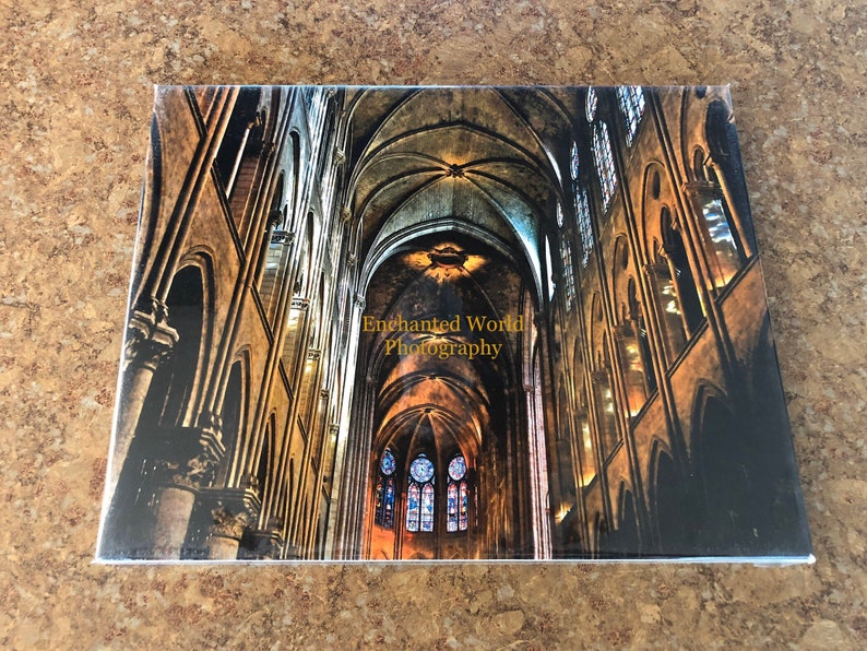 travel photography Canvas photograph famous cathedrals French photography Notre Dame Cathedral Paris photographs religious shrines