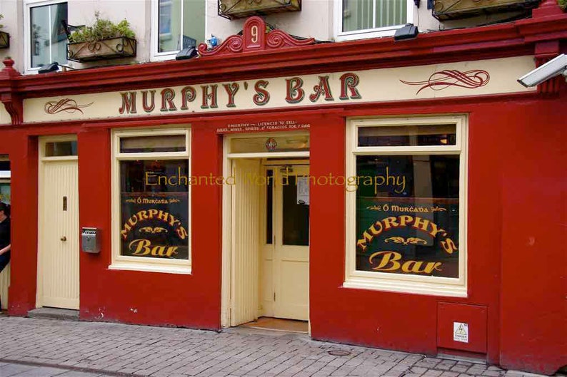 Murphy's Bar Galway Ireland Irish pubs Galway pubs Pub Etsy