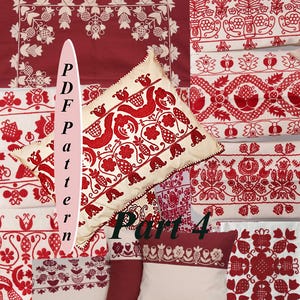 Vintage Siebenbürgen Stickmuster: Udvarhelyi Designs (digitalisiert)