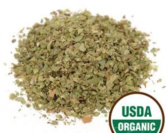 Oregano Leaf Organic, Kitchen Witch Cooking Herb, Antimicrobial Medicinal Herb for the Home Apothecary, Spell Herb for Joy and Communication