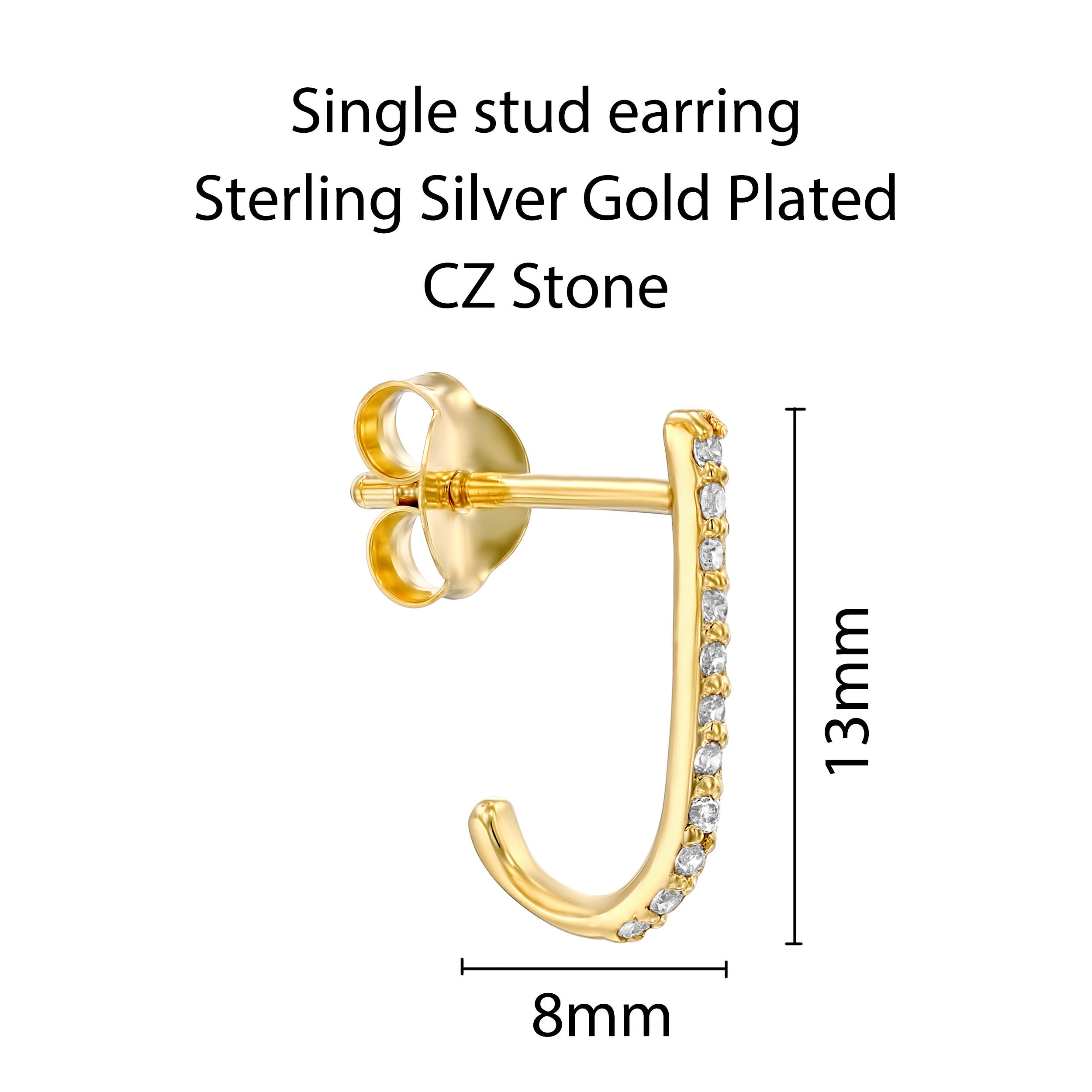 Ring type daily wear earring - Minar Fashion Jewellery