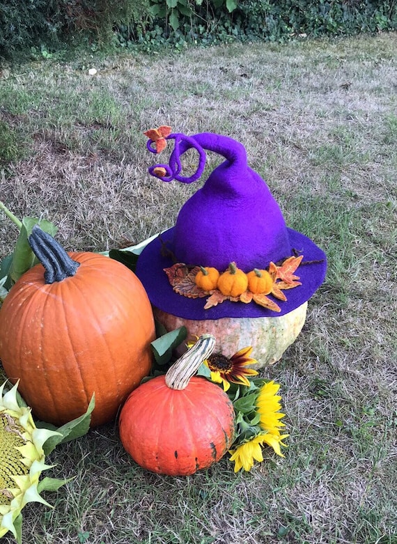 Pumpkin felt hat How to Make a Pumpkin Hat | Hazel Village main image 4